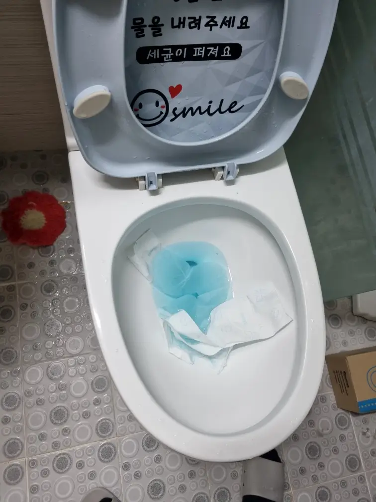 변기막힘 관통 3